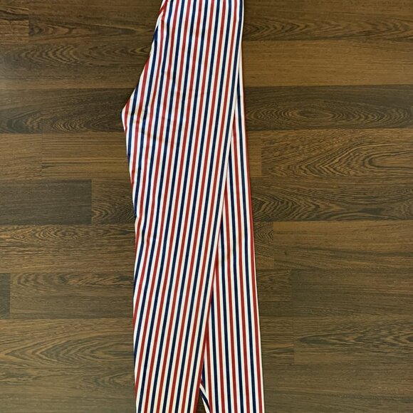 Size Large High Rise American Apparel Leggings - Red, White, and Blue - Picture 2 of 9